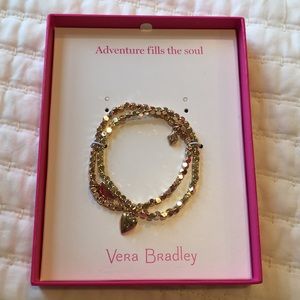 NEW Vera Bradley Two Piece Bracelet Set